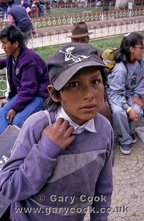Shoe shine boy, Potosi, Bolivia