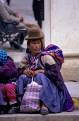 Indian woman, Potosi, Bolivia