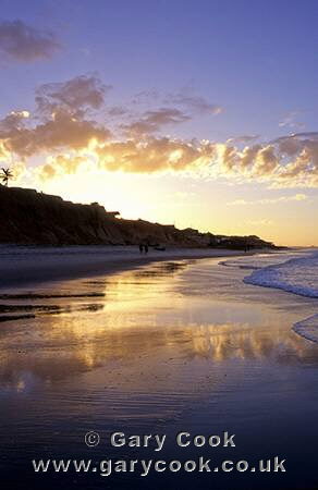 Sunset, Canoa Quebrada beach, Ceara, north east Brazil