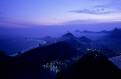 Rio de Janeiro at night, from Sugar Loaf Mt., Brazil
