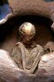Human remains, Archeological Museum, San Pedro de Atacama, Chile