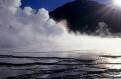 El Tatio geysers at dawn, near San Pedro de Atacama, Chile