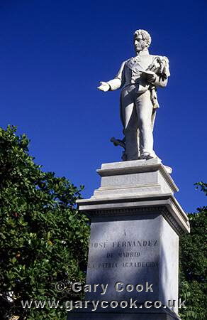 Statue of Jose Fernandez de Madrid, Cartagena, Colombia