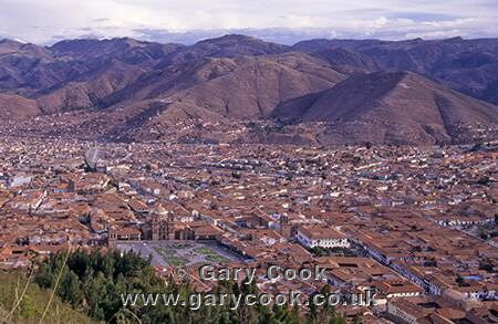 Cusco, from Sacsayhuaman, Peru