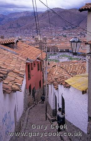Cusco rooftops, Peru