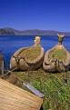 Reed boats of the Uros Indians, Lake Titicaca, Peru