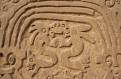 Adobe decoration on the Temple of the Dragon, Chan-Chan, Peru